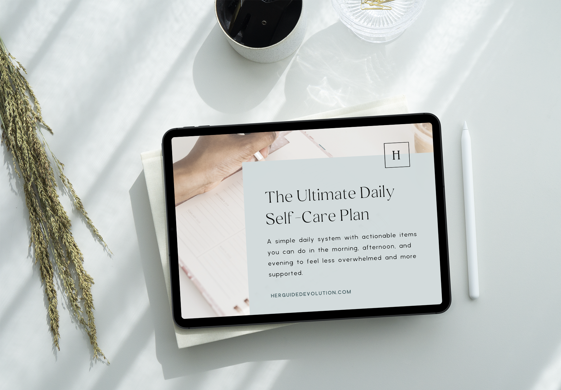 Daily Self-Care Plan Sign Up